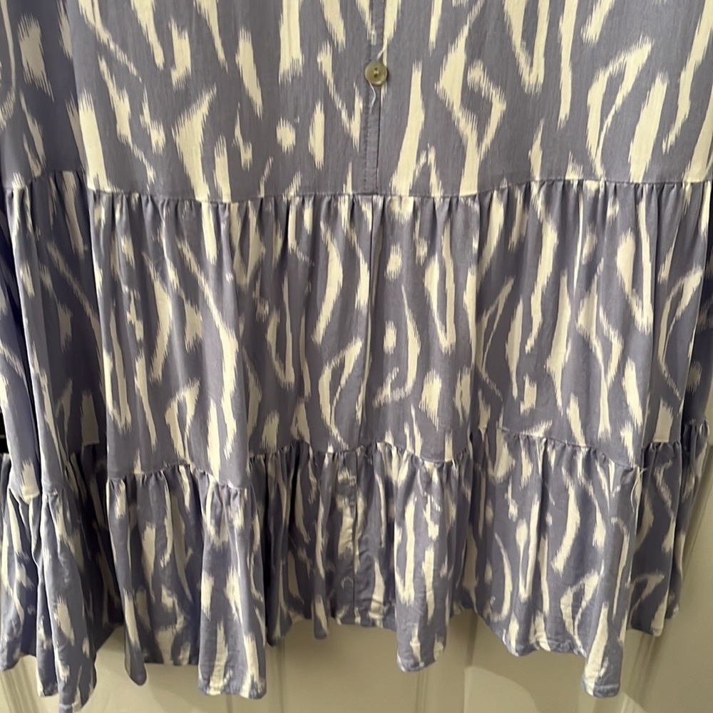 Darling 9 West lilac sundress! Sz L - Picture 8 of 8
